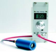 Detector with power supply