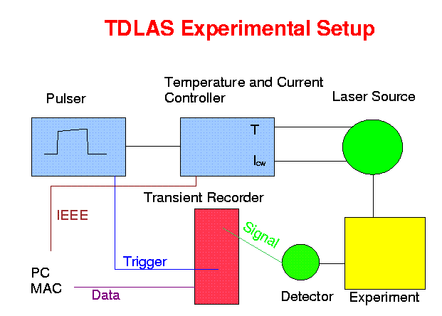 TDLAS Experimental Setup